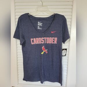 NWT Nike St Louis Cardinals women's Tshirt Large